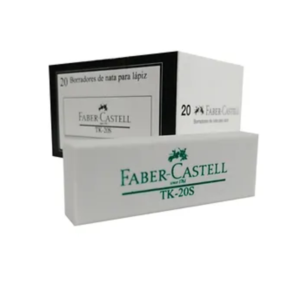 BORRADOR FABER NATA BLANCO TK-20S