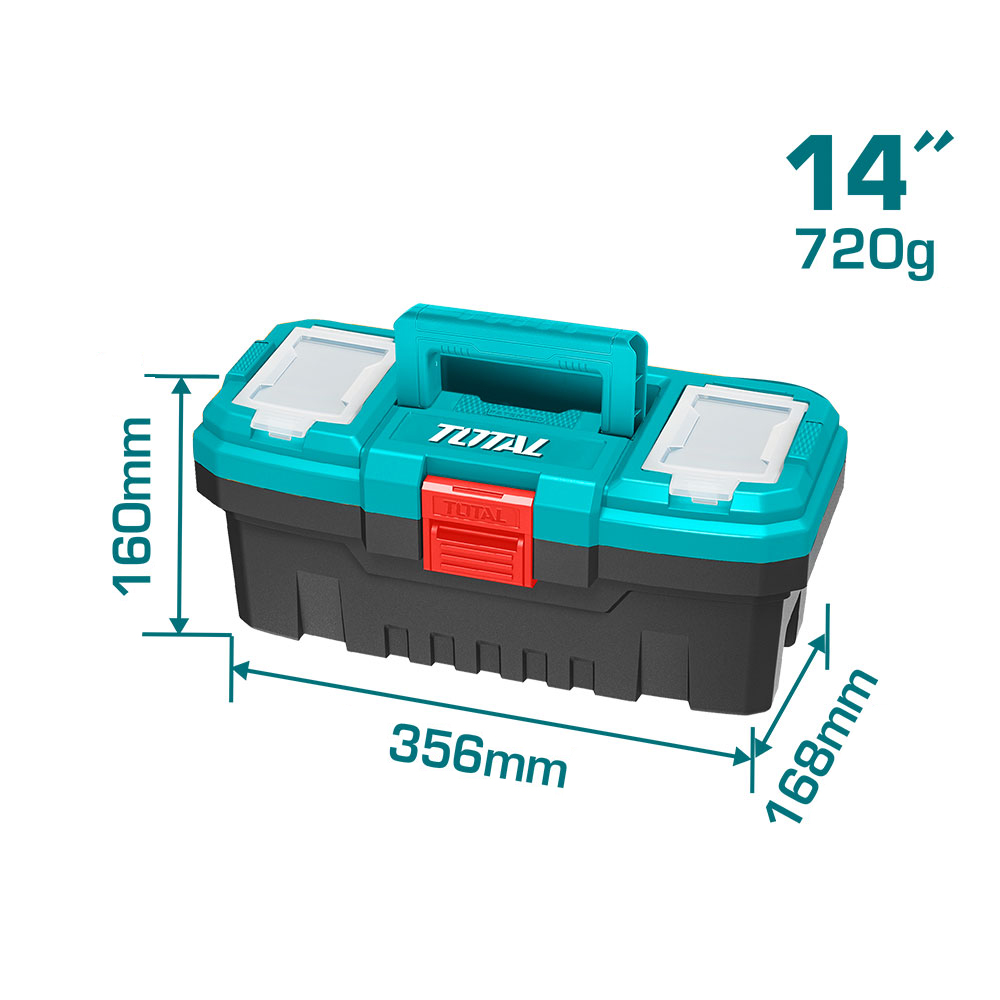 CAJA HERRAMIENTA 14 PLASTICA TOTAL (TPBX0141)