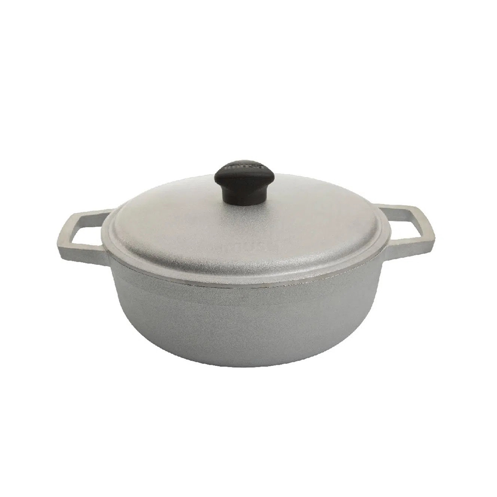 CALDERO 22 CM 2.5 LTS ALUMINIO FUNDIDO NATURAL IMUSA