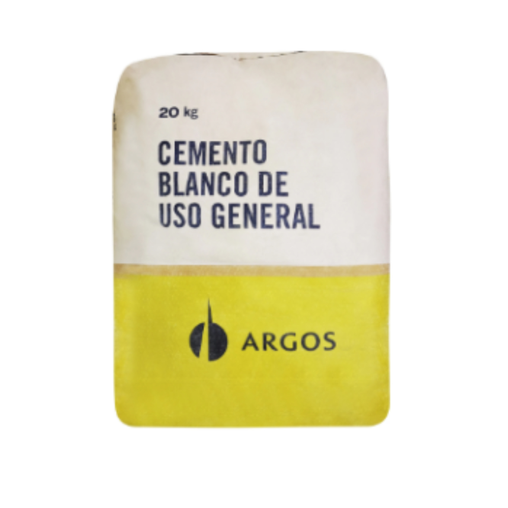 CEMENTO BLANCO USO GENERAL 20 KILOS ARGOS
