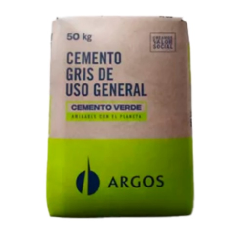 [FER07] CEMENTO GRIS USO GENERAL X 50 KG ARGOS