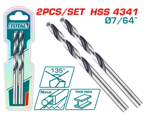 [21530] BROCA LAMINA 7/64" JUEGO X 2PZS  INDUSTRIAL SUPER TOTAL (TAC1206474)