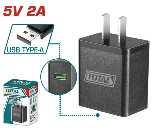 [21430] CARGADOR 5V ENTRADA USB SUPER TOTAL (UTCLI120502)