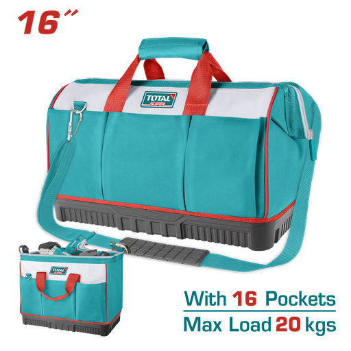 [21021] BOLSO DE HERRAMIENTAS 16 REFORZADO INDUSTRIAL TOTAL (THT16163)