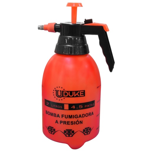 [13045] BOMBA FUMIGADORA JARDINERA UDUKE NARANJA CAP-2 LTS (HT90325)