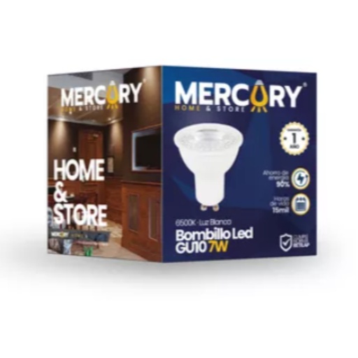 [IH5416] BOMBILLO LED GU10 LUZ BLANCA 7W IBL60 MERCURY (45816)