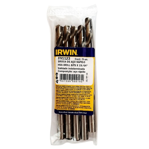 [14268] BROCA LAMINA IRWIN HSS 19/64 (IW1123)