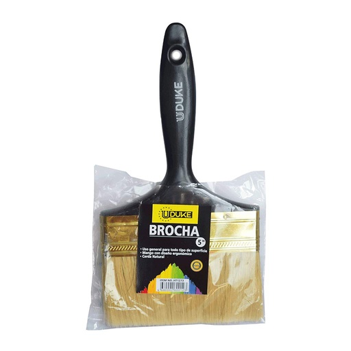 [13620] BROCHA DE 5 UDUKE M/PLASTICO (HT1273)
