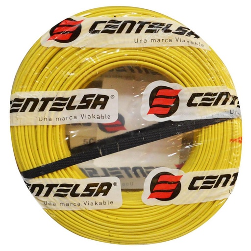 [6728C] CABLE CENTELSA 7 HILOS # 12 AMARILLO