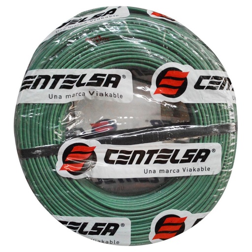 [6728D] CABLE CENTELSA 7 HILOS #12 VERDE