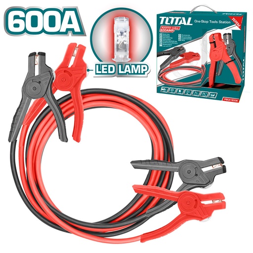 [14791] CABLE INICIO BATERIA 600 AMP 3 MTS LUZ LED TOTAL