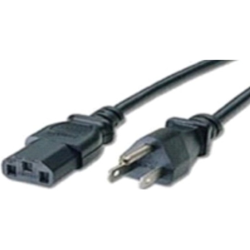 [256] CABLE PODER COMPUTADOR 18M SILICONADO FINO (HT50083)