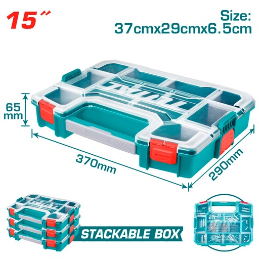 [20570] CAJA ORGANIZADORA 15" SUPER TOTAL (TPX1151)