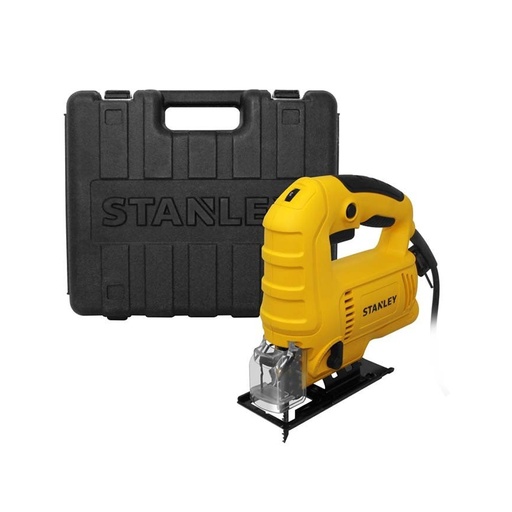 [8543] CALADORA ELECTRICA STANLEY  600W CON ESTUCHE (STSJ0600K- T/PROFESIONAL)