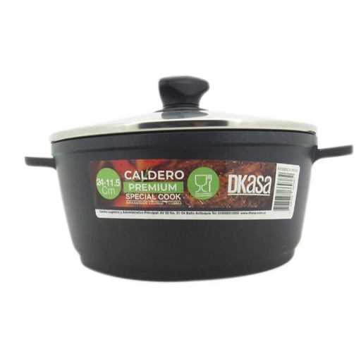 [7708978669382] CALDERO INYECTADO DKASA 24X 11.5CM