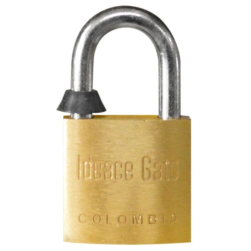 [6094] CANDADO GATO BRONCE 20