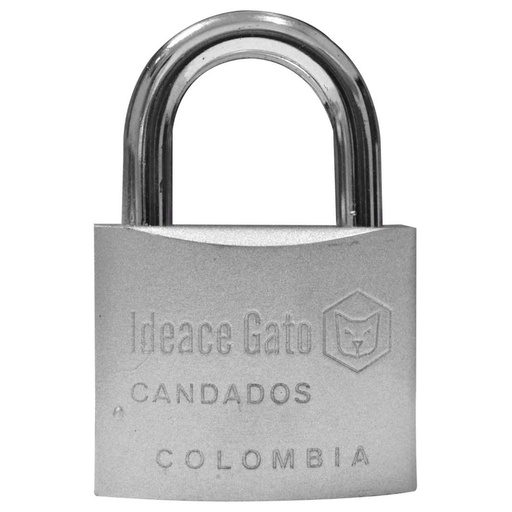 [10592] CANDADO GATO HIERRO 63 (GARANTIA 2 AÑOS)