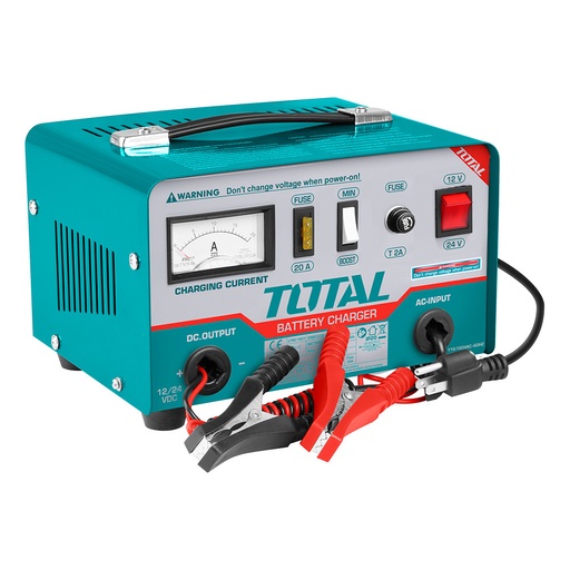 [14764] CARGADOR DE BATERIA PARA CARRO 12V-24V 8-5AMP TOTAL (UTBC1601)