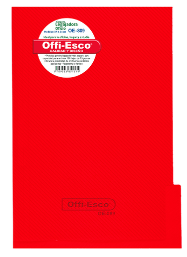 [GT1214] CARPETA LEGAJADORA OFICIO OFFI-ESCO (OE-809)