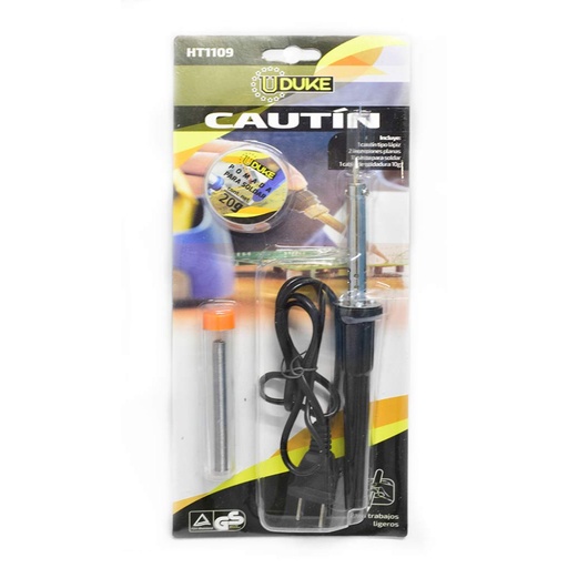 [13493] CAUTIN PASTA 30W CON REPUESTOS UDUKE (HT1109)