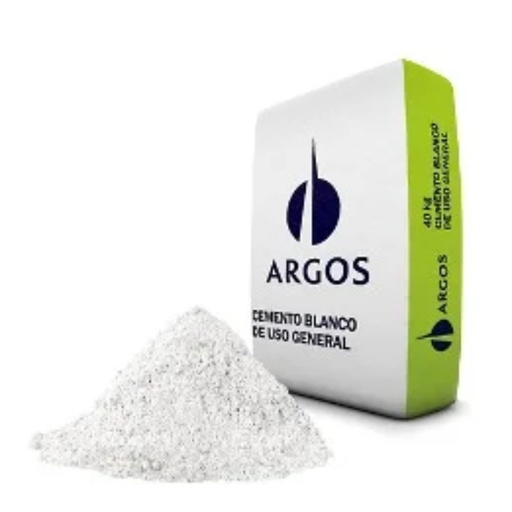 [IH1555] CEMENTO BLANCO ARGOS X 40KG
