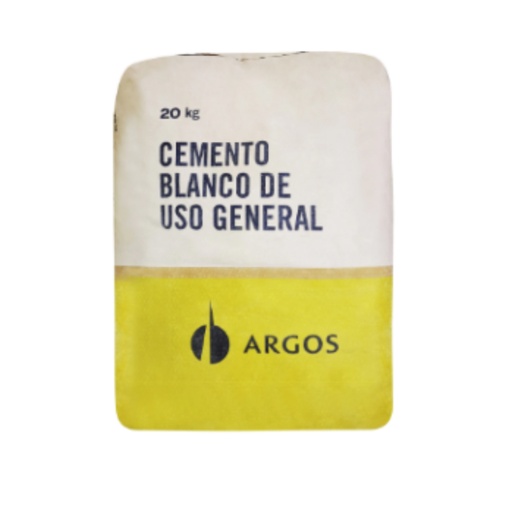 [IH5350] CEMENTO BLANCO USO GENERAL 20 KILOS ARGOS