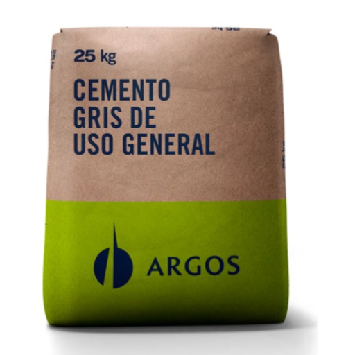 [IH5349] CEMENTO GRIS USO GENERAL 25K ARGOS
