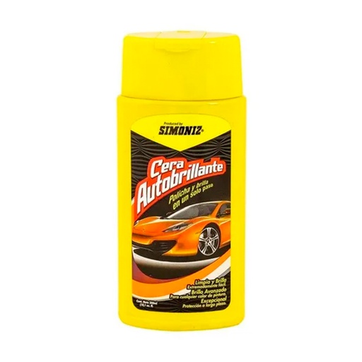[16626] CERA AUTOBRILLANTE LIQUIDA 300ML SIMONIZ (111376)