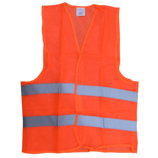 [8900A] CHALECO SEGURIDAD FLUORESCENTE NARANJA